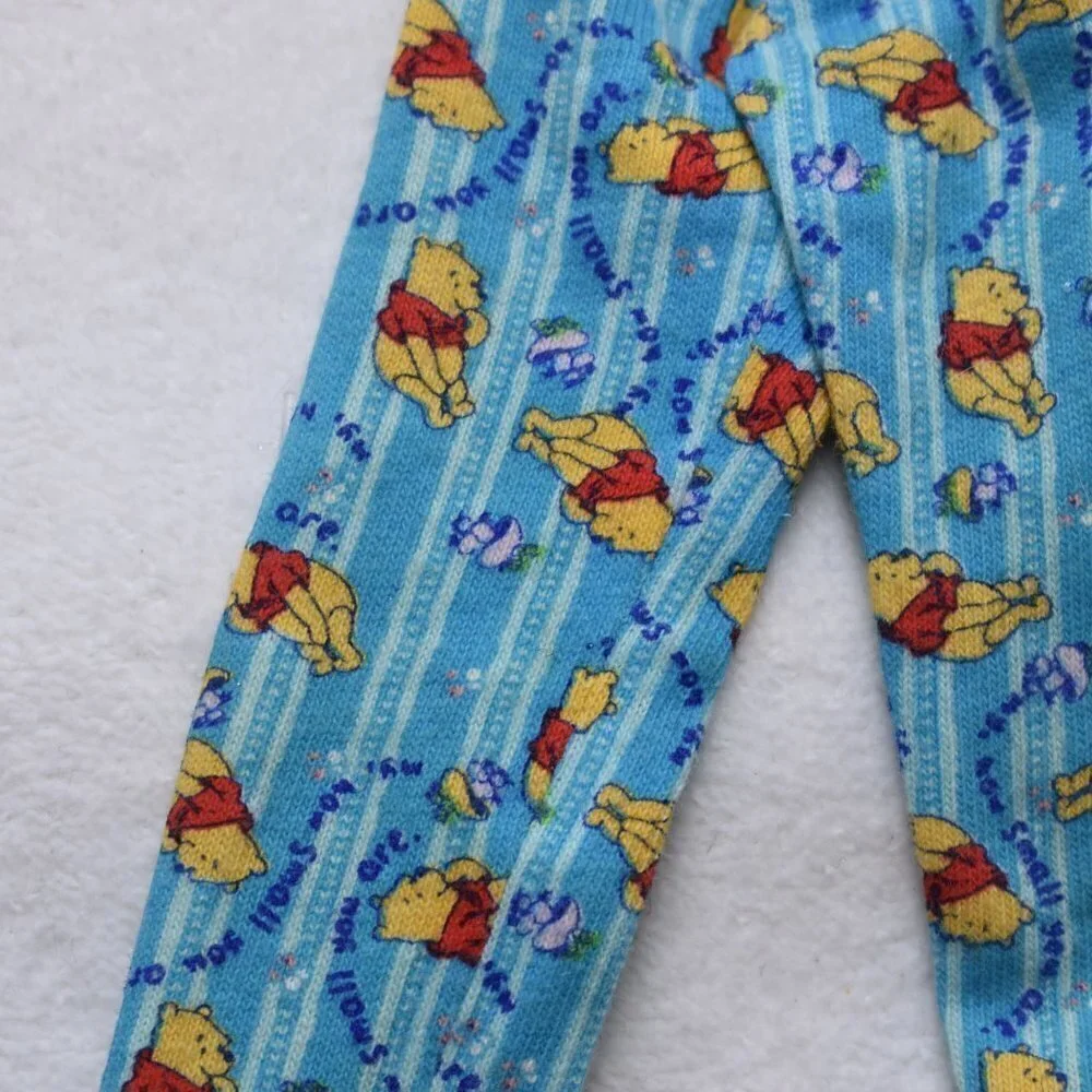 Vintage Mattel Barbie Doll Winnie the Pooh Replacement Pajama Pants PJ Disney - Picture 3 of 7
